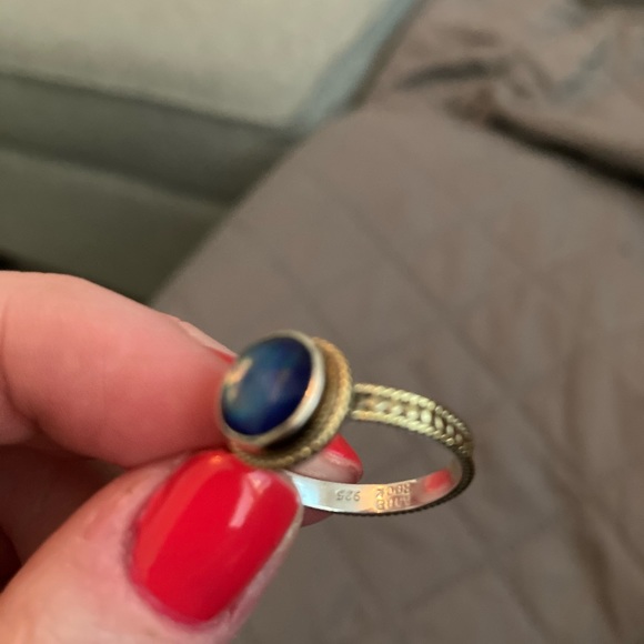 Anna Beck limited edition lapis ring. Size 7. - Picture 5 of 12